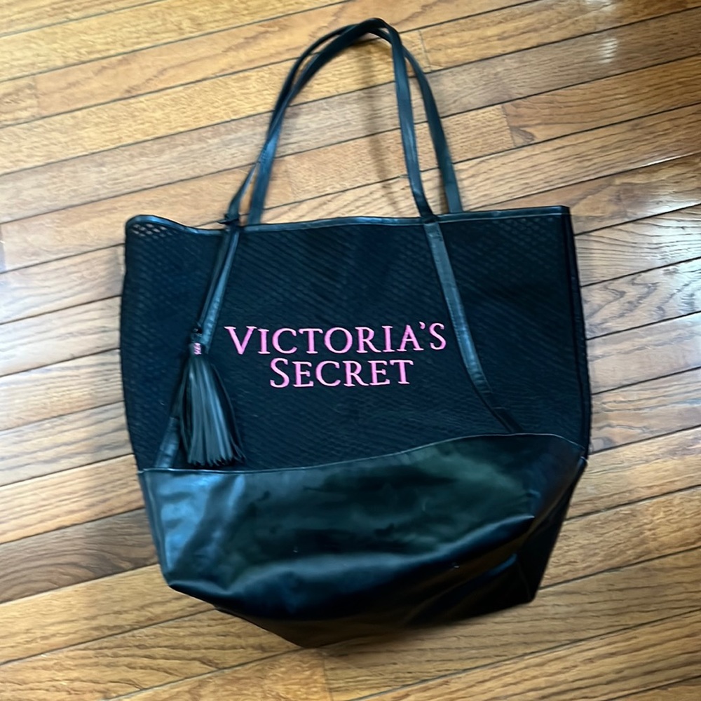 Victoria’s Secret Black Weekender Tote Bag